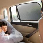 Baby Uma Car Window Shades (2 Pack) - 14.2″ x 21.3″, UPF 50+ Car Window Covers, 99% UVB + 94% UVA Protection, Static Cling Sun Shade with Travel Bag (Medium) - Image 6