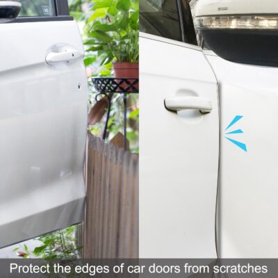 Car Door Edge Guards Chrome Silver Universal U Shape Moulding Trim Strip Automotive Door Protector Decorative for Sedans, Trucks, SUV, ATV (16FT, Silver) - Image 4