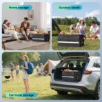 Cooler Bag – Soft Travel Cooler Holds 45 Cans, Stays Cold for 8H & Warm for 6H – Portable Car Trunk Organizer for Camping, Beach, Picnic - Image 5