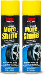 Stoner Car Care 91044-2PK Original More Shine Tire Shine Spray – Tire Dressing Restores Deep Matte Black Finish with Long-Lasting Rain-Resistant Protection, Dry-to-Touch – 12 oz (Pack of 2)