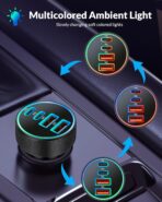 Car Charger USB C, 4-Port 90W Super Fast Charging Car Phone Charger Accessories Dual USB-C & USB-A Cargador Carro Cigarette Lighter Adapter for iPhone 17 16 15 14 13 12, iPad, Galaxy, Tablet, Android - Image 8