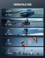 AstroAI L7 Tire Inflator Portable Air Compressor Cordless Mini Bike Pump with Digital Dual Values Display, 150 PSI Car Tires Air Pump with LED Lights&Pressure Gauge for Auto, Motorcycles, Bikes, Balls - Image 9