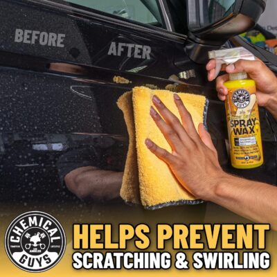 Chemical Guys Professional Grade Premium Microfiber Towels for Cars, Gold, 16" x 16", Ultra-Soft and Scratch-Free Car Detailing Cloths for Trucks, Motorcycles, and More - 3 Pack - Image 8