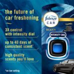 Febreze Car Ocean Scent Air Freshener Vent Clip, .07 oz. Car Vent Clip, Pack of 4 - Image 2