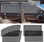 ZATOOTO Car Window Shades for Side Window Sun Shade for Car Window Magnetic Mesh Car Window Screen for Easy Installation Breathable UV Protection Universal for Most Car Perfect for Camping Travel Nap