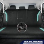 Skechers Memory Foam Car Seat Covers, Air Cool Mesh Thick Seat Covers, Car Seat Full Sets, Airbag Compatible, Automotive Comfort Protection for Most Cars,Vans,Trucks, SUVs,Green - Image 3