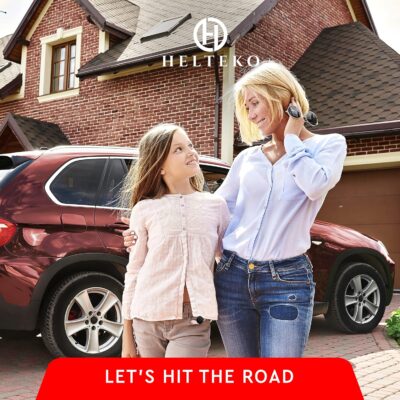 Helteko Backseat Car Organizer, Kick Mats Back Seat Protector with Touch Screen Tablet Holder, Back Seat Organizer for Kids, Travel Accessories with 9 Storage Pockets 2 Pack, Black - Image 7