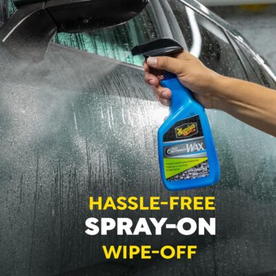 Meguiar's Hybrid Ceramic Wax, Easy-to-Use Spray Wax for Car Detailing with the Superior Protective Power of Advanced SiO2 Hybrid Barrier Technology, 26 Oz Spray Bottle - Image 5