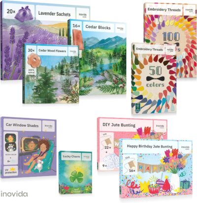 Car Sun Shades for Kids – 2-Pack Baby Window Shades with UV Protection – Cute Animal Design with Suction Cups – 17"x14" Sun Protection for Car Windows – by Inovida - Image 6