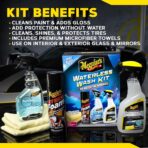Meguiar's Waterless Wash Kit - This Premium Car Detailing Kit Gently Removes Dirt and Grime, Adds Shine and Protects Several Surfaces on Your Car Without Water – Get Amazing Results Detailing Anywhere - Image 8