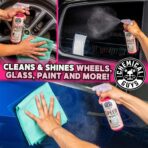 Chemical Guys Speed Wipe Quick Detailer - High Gloss, Streak-Free Shine, Detail Spray for Cars, Trucks, Motorcycles, RVs, and More, Safe on Paint, Glass, Wheels, and Trim, Cherry Scent, 16 fl oz - Image 10