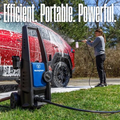 Westinghouse ePX3050 Electric Pressure Washer, 2100 Max PSI 1.76 Max GPM with Foam Cannon and Turbo Nozzle, for Cars/Fences/Driveways/Home/Patios - Image 2