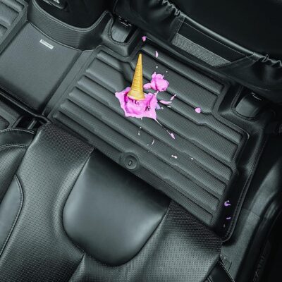 TuxMat - for Subaru Outback 2020-2025 Models - Custom Car Mats - Maximum Coverage, All Weather, Laser Measured - This Full Set Includes 1st and 2nd Rows - Image 5