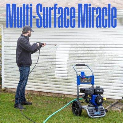 Westinghouse WPX3400 Gas Pressure Washer, 3400 PSI and 2.6 Max GPM, Onboard Soap Tank, Spray Gun and Wand, 5 Nozzle Set, for Cars/Fences/Driveways/Homes/Patios/Furniture - Image 4