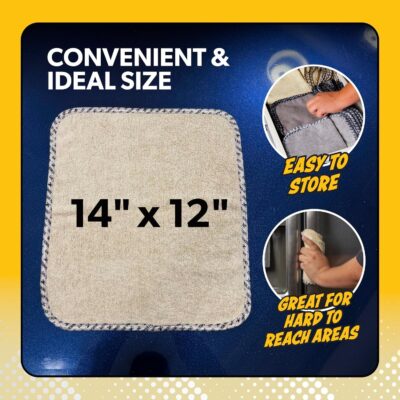 Chemical Guys Microfiber Towels for Cars Microfiber Cleaning Cloth Multi Color Drying Towels Car Detailing for Wash Interior and Glass, 14 x 12 Inch - 6 Pack - Image 6