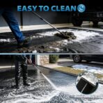 7’9" x16’ Garage Floor Mat for Under Car, Heavy Duty 610g PVC Waterproof Containment Mat with Raised Edges, Garage Car Mat for Cars SUVs and Trucks, Easy Clean Floor Protection - Image 5