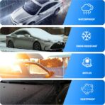 Car Cover Waterproof All Weather Outdoor Windproof Dustproof UV Protection Fit Sedan BMW 2 Series,Chevrolet Cobalt，Dodge Neon，KIA Sephia，Nissa Versa - Image 4