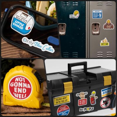 200 PCS Hard Hat Stickers for Adults (No Duplicates) Sarcastic, Meme, & Funny Stickers for Water Bottles, Toolbox, Helmet, & Hard Hat Accessories – Ideal for All Blue Collar Workers - Image 7