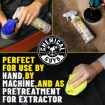 Chemical Guys Lightning Fast Carpet and Upholstery Stain Extractor - Carpet Cleaner, Safe for Fabric, Upholstery, Cars, Home, Office, Furniture, and More, Fresh Scent - 128 oz - Image 10