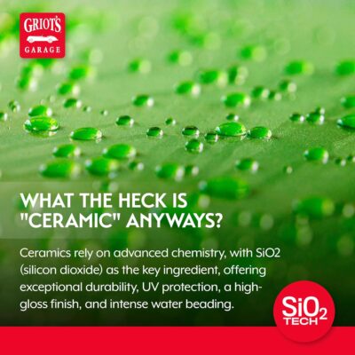 Griot's Garage Ceramic 3-in-1 Wax, SiO2 Spray for Cars, Trucks, and RV’s, Provides Protection and Water Beading on Paint, Wheels, Plastic, Rubber Trim, Chrome, and More, 10978, 22 oz - Image 7