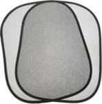 Car Window Shade for 2pcs Mesh Sunshade Side Window Sun Blocker with Suction Cups UV Protection Heat Insulation for Safety and Car Interior Accessories