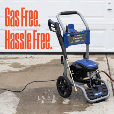 Westinghouse WPX3000e Electric Pressure Washer, 3000 Max PSI and 1.76 Max GPM, Induction Motor, Onboard Soap Tank, Spray Gun and Wand, 5 Nozzle Set, for Cars/Fences/Driveways/Homes/Patios/Furniture - Image 7
