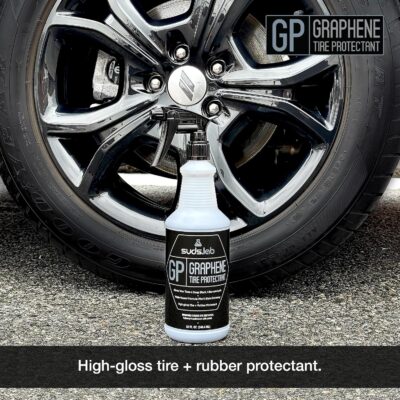 Suds Lab GP - Graphene Tire Protectant, Gloss Car Wheel Protectant, Dressing, and Coating for a Like-New Look, Black Satin Spray Tire Polish, 32 oz - Image 6