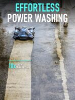 MEKOH 16.5” Pressure Washer Surface Cleaner, Large Lightweight Driveway Pressure Washer Attachment 3600PSI, 4 Caster Wheels, 1/4” Quick Connect, Universal Gas & Electric Power Washer Surface Cleaner - Image 3