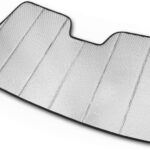 Autotech Park Foldable Sunshade Compatible with 2020-2025 Tesla Model Y and 2026 Model Y Juniper, Custom-fit Windshield Sun Shade