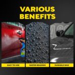 Meguiar's Hybrid Ceramic Wax, Easy-to-Use Spray Wax for Car Detailing with the Superior Protective Power of Advanced SiO2 Hybrid Barrier Technology, 26 Oz Spray Bottle - Image 3