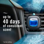 Febreze Car Ocean Scent Air Freshener Vent Clip, .07 oz. Car Vent Clip, Pack of 4 - Image 4