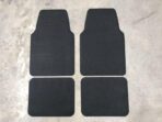 Universal Car Floor Mat Hex Style Dirt Catcher Anti-Slip Heavy Duty Waterproof Easy Clean - (Black, Driver Side, Large 1 Piece) - Image 2