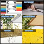 Royal Shade 12' x 20' Beige Rectangle Sun Shade Sail Canopy Outdoor Patio Fabric Screen Awning RTAPR1220 - UPF50+ 95% UV Blockage, Heavy Duty, Water & Air Permeable (We Make Custom Size) - Image 6