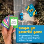 WELL BALANCED Bonding Miles – Road Trip Conversation Card Game for Kids, Teens & Adults, Car Game, Travel Essentials - Image 4