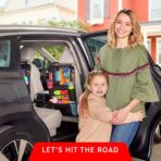 Helteko Car Seat Organizer, Ultra Version Kids Backseat Car Organizers and Storage, Waterproof Back Seat Protector Kick Mats with Tablet Holder 12 in, Car Accessories Interior and Travel Essentials. - Image 7