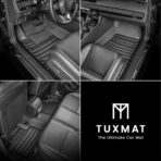 TuxMat - for Honda Civic Sedan 2022-2026 Models - Custom Car Mats - Maximum Coverage, All Weather, Laser Measured - This Full Set Includes 1st and 2nd Rows - Image 2