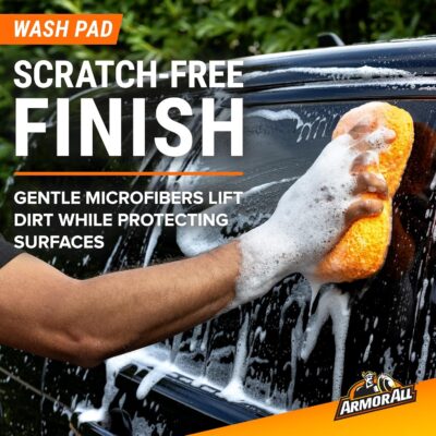 Armor All Premier Car Care Kit, Includes Car Wax & Wash Kit, Glass Cleaner, Car Air Freshener, Tire & Wheel Cleaner (8 Piece Kit) - Image 6