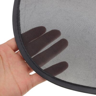 Car Mesh Sunshade 2pcs Set 48x38cm Nylon Mesh Side Window Sun Shade UV Protection for Vehicles Automotive Window Blinds Summer Heat Shield - Image 3