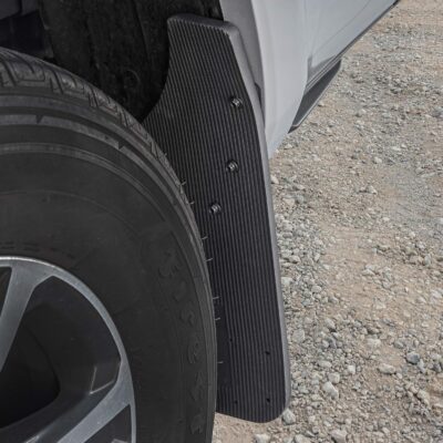 Caterpillar Heavy Duty Splash Guards Pro Mud Flaps Fenders - Ultra Tough Dirt/Slush Protection with Night Reflectors - Easy Installation (CAGD-080+CAGD-080_ALT) Front/Rear Tires, 4 Count (Pack of 1) - Image 7