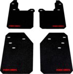 REK GEN Mud Flaps Compatible with Toyota Tacoma Gen3 (2016–2023) - Heavy Duty Mud Guards for Off-Road Protection - Easy Install - Durable Toyota Tacoma Accessories - USA Made (Stock, Red) - Image 6