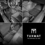 TuxMat - for Subaru Outback 2020-2025 Models - Custom Car Mats - Maximum Coverage, All Weather, Laser Measured - This Full Set Includes 1st and 2nd Rows - Image 2