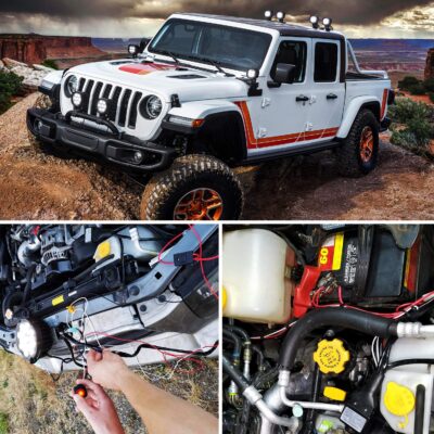 Nilight 2PCS 16 AWG 10 Feet Wiring Harness Extension Kit for LED Work Light Bar Led Pods Off Road Lights Driving Fog Light Boat Lighting, 2 Years Warranty,black - Image 8