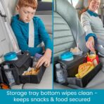 High Road CarHop Jr - Car Organizer with Cup Holders and Storage or Eating Tray for Car - Front Seat Organizer for Drivers and Back Seat Organizer for Kids and Adults - Image 5