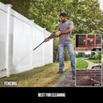 CRAFTSMAN Electric Pressure Washer, Cold Water, 1900 -PSI, 1.2-GPM, Corded (CMEPW1900) - Image 6