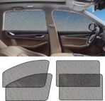 ZATOOTO Car Window Shade for Baby Car Sun Shade Side Window Breathable Mesh Sun Blocker for UV & Heat Glare Free Universal for Most Cars Easy Magnetic Installation Perfect for Camping Travel Napping - Image 9