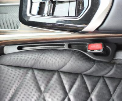 2 Pack No Drop Car Seat Gap Filler Guard, Stopper/Catcher to Fill The Gap Between Seat and Console Black Car Crevice Inbetween Blocker Plug Space Pad YMT-A03 - Image 5