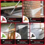 HURGOVE 4000 PSI Gas Pressure Washer for Home Use, 210CC Engine Power Washer with 26FT Hose & 5 Nozzles for Driveways, Cars, Patios & Fences - Image 2