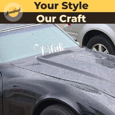 Personalized Design Your Own Name - Custom Vinyl Sticker Car Window - Boat - Lettering JDM Automotive Windshield Graphic Name Letter Auto Vehicle Door Banner - Custom Vinyl Decal - Image 10