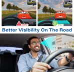 Car Seat Cushion, Ergonomic Memory Foam Car Cushion for Sciatica Pain Relief, Larger Driving Seat Pillow for Short Drivers on Long Drives - Butt Pillow for Truck, Office, Wheelchair - Black&Gray - Image 5