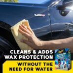 Meguiar's Waterless Wash Kit - This Premium Car Detailing Kit Gently Removes Dirt and Grime, Adds Shine and Protects Several Surfaces on Your Car Without Water – Get Amazing Results Detailing Anywhere - Image 2